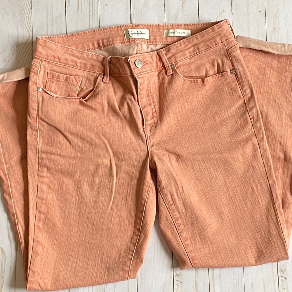 JESSICA’S Simpson Rolled Crop Skinny Stretch Jean